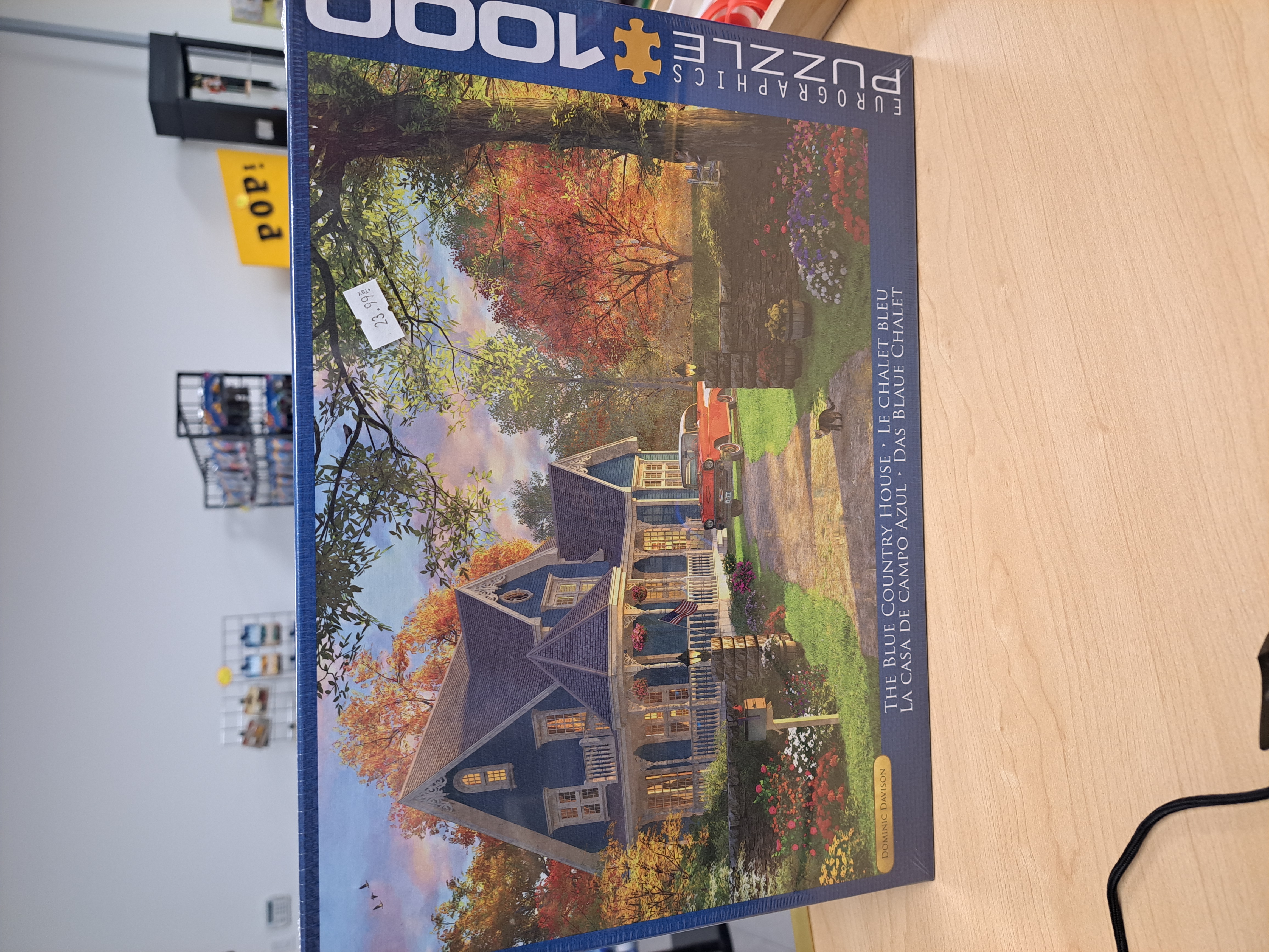 Le chalet bleu casse-tête 1000 morceaux